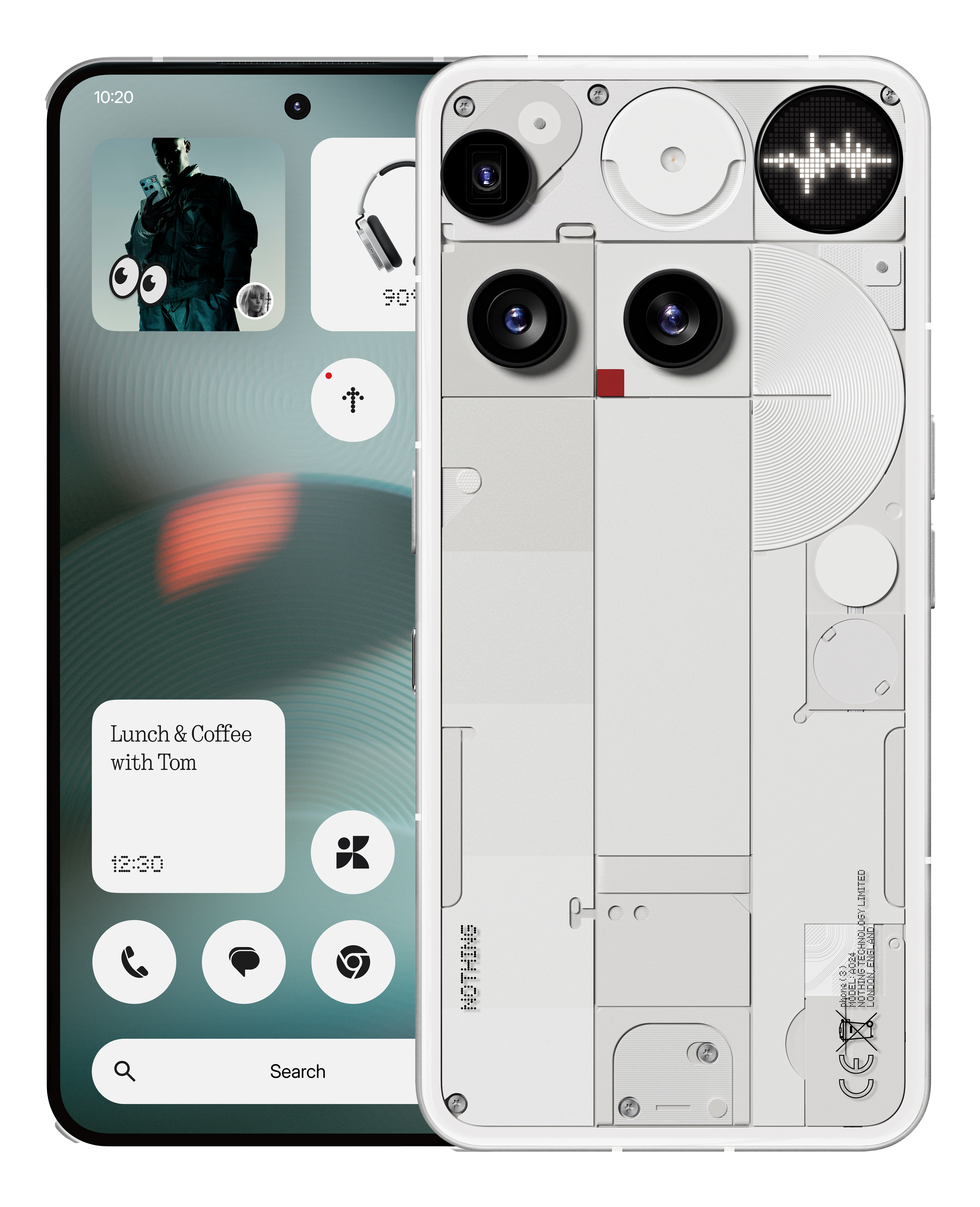 NOTHING Phone (3) 256 GB Weiss Dual SIM | MediaMarkt