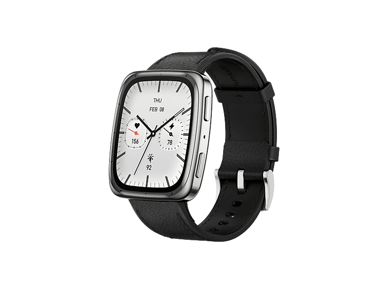 Active 2 Square Premium NFC, 1.75 AMOLED, Correas, 10 días Autonomía, 5 ATM, Negro