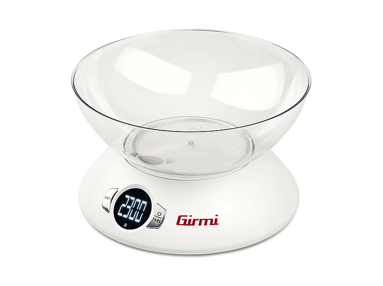 Bilancia da cucina elettronica Girmi Pesa Alimenti CON Ciotola