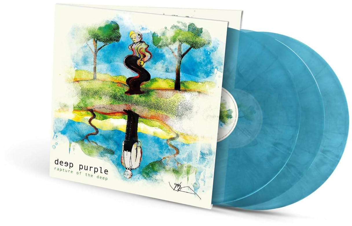 Deep Purple - Rapture Of The (20th Anniversary Remix) (Transparent Sky Blue Vinyl) (Vinyl LP (nagylemez))