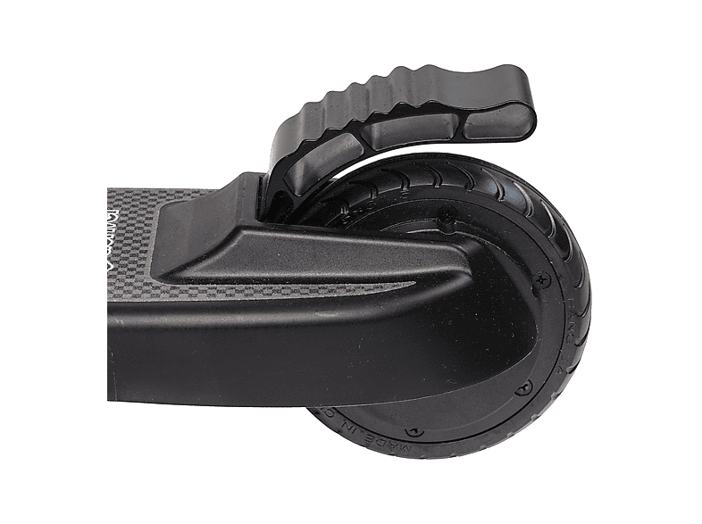 DENVER SCK-5500 Kinder Tretroller mit Elektromotor, E-Scooter (5 Zoll, Schwarz)
