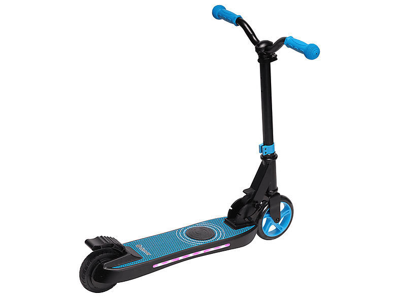 DENVER SCK-5500 Kinder Tretroller mit Elektromotor, E-Scooter (5 Zoll, Blau)