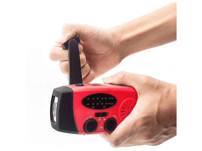 DENVER SCR-2005 Solar Kurbel Radio