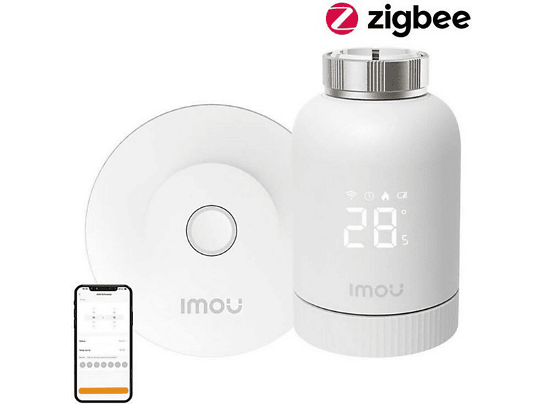 Imou Trv1 Smart - Slimme Thermostaat Ja Wit