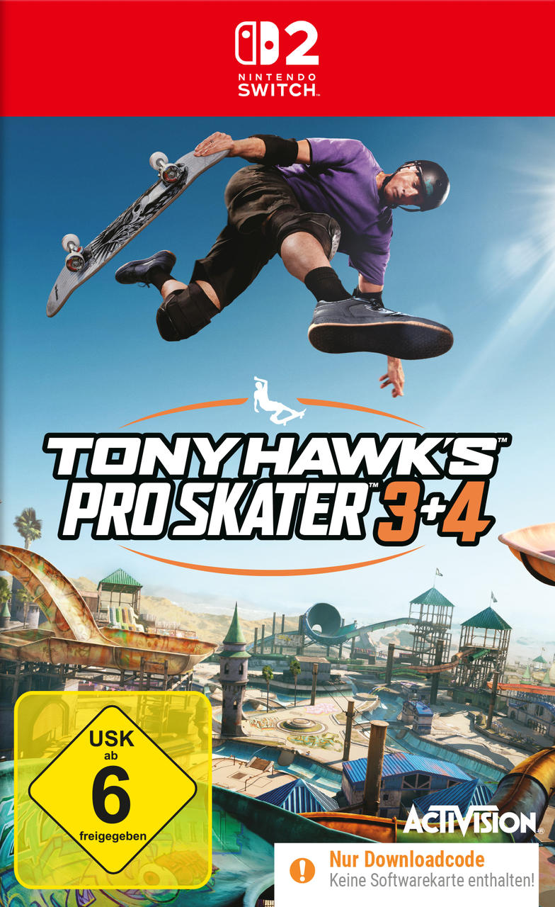 Tony Hawk's Pro Skater 3+4 (Code in a Box) | [Nintendo Switch 2