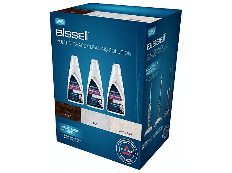 Bissell Bissell MultiSurface Detergent Trio Pack 1000 ml – zdjęcie 2