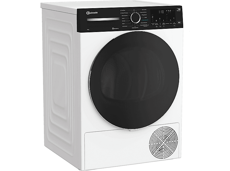 BAUKNECHT BT 87A WB Wärmepumpentrockner (8 kg, Weiß)