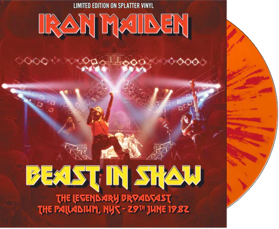 Iron Maiden - Beast In Show (Splatter Vinyl) (Vinyl LP (nagylemez))