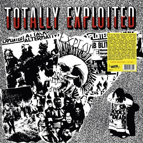 The Exploited - Totally (Red Vinyl) (Vinyl LP (nagylemez))