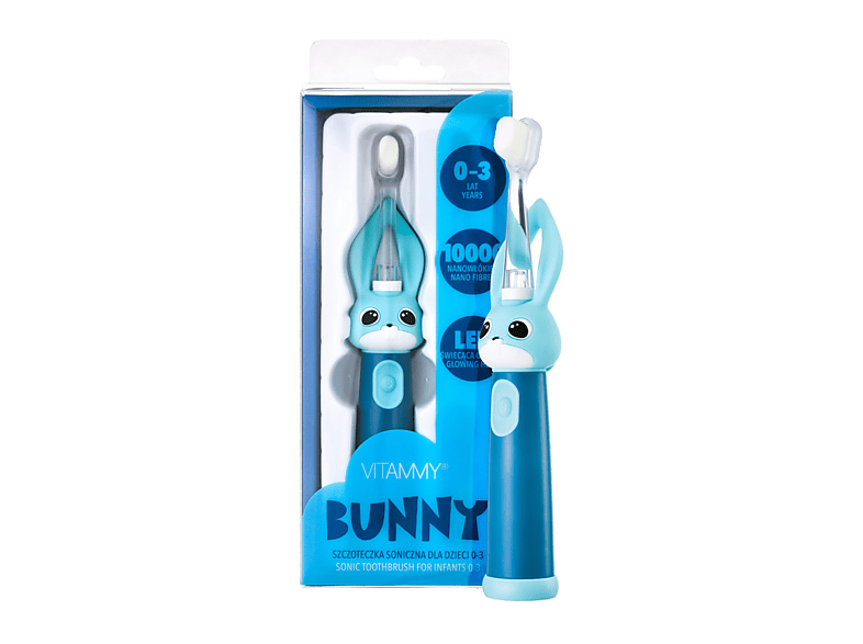Szczoteczka soniczna VITAMMY Bunny Niebieski