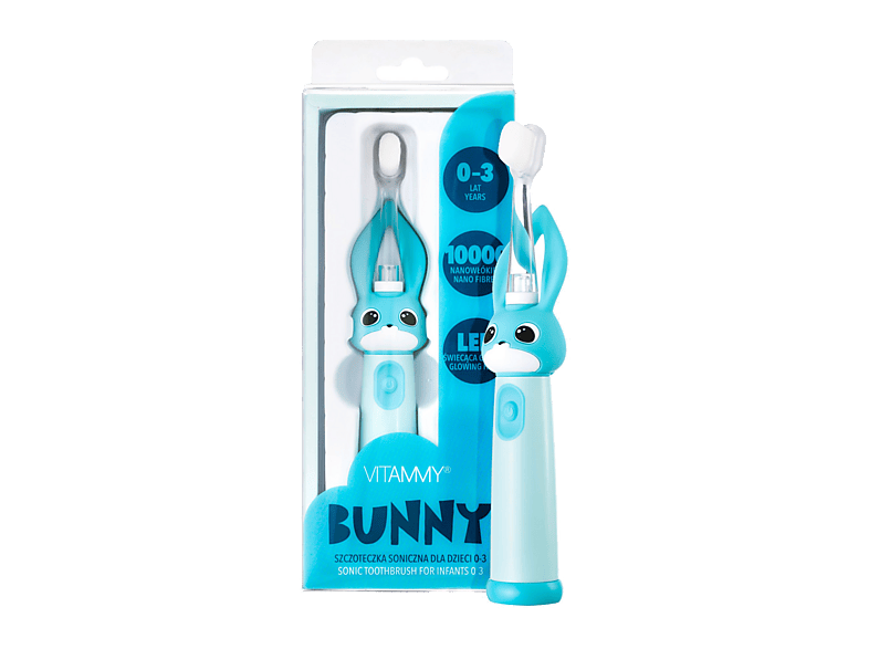 Szczoteczka soniczna VITAMMY Bunny Jasnoniebieski