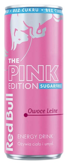 Napój RED BULL Owoce Leśne Bez cukru 250ml Różowy