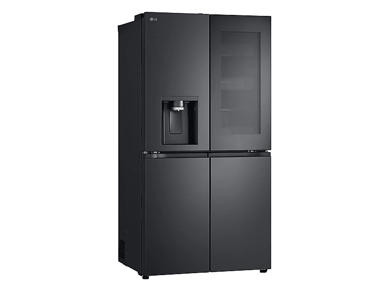 LG GMG960MMSD InstaView® Multi-Door mit Craft Ice French Door (638 l, E, 1792 mm hoch, Essence Black Steel)