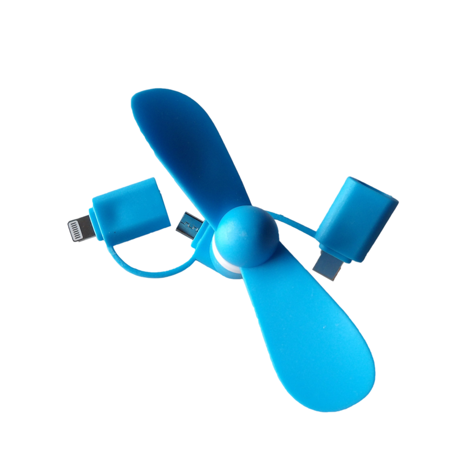 MYA MFBLUE 3-in-1 Mini USB-ventilator afbeelding