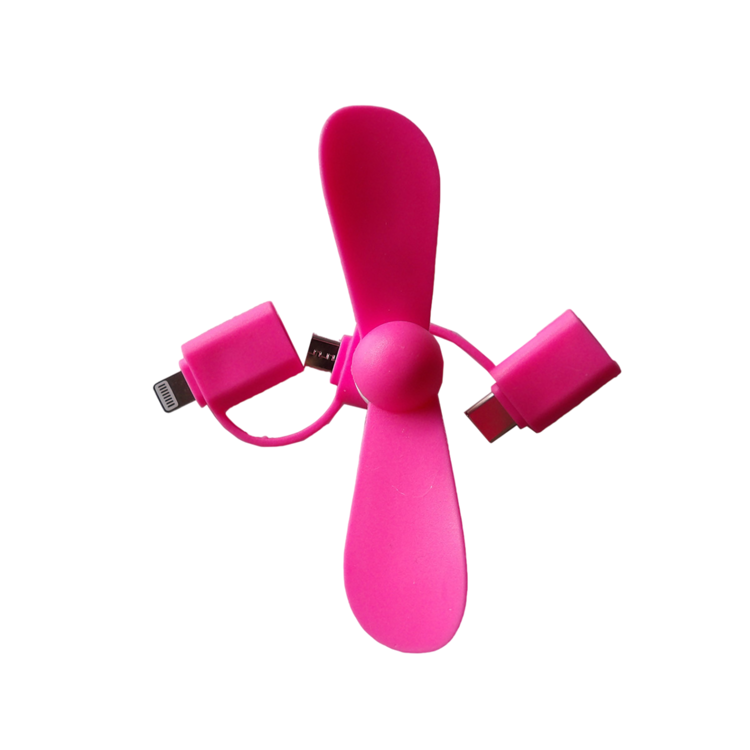 MYA MFPINK 3-in-1 Mini USB-ventilator afbeelding