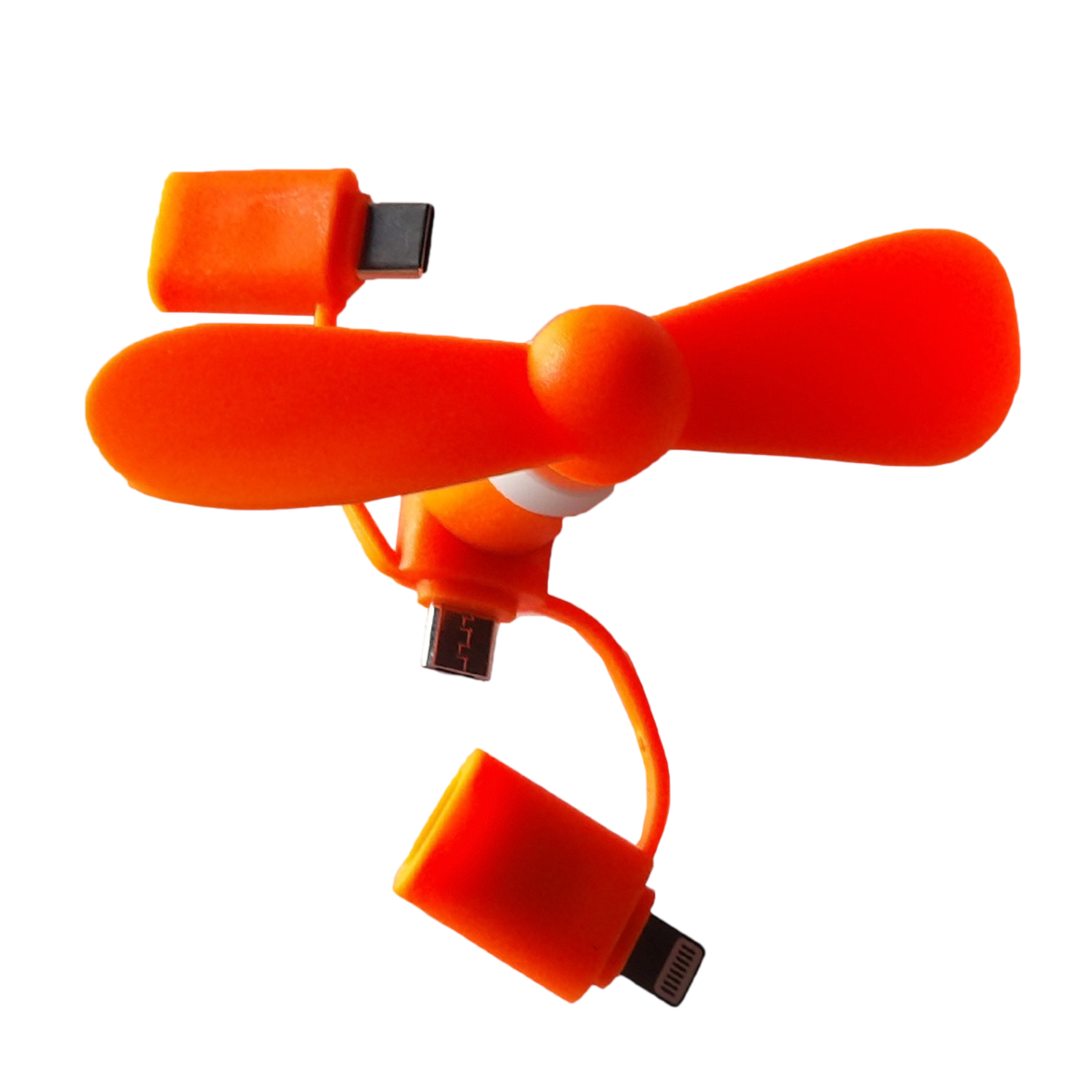 MYA MFORANGE 3-in-1 Mini USB-ventilator afbeelding