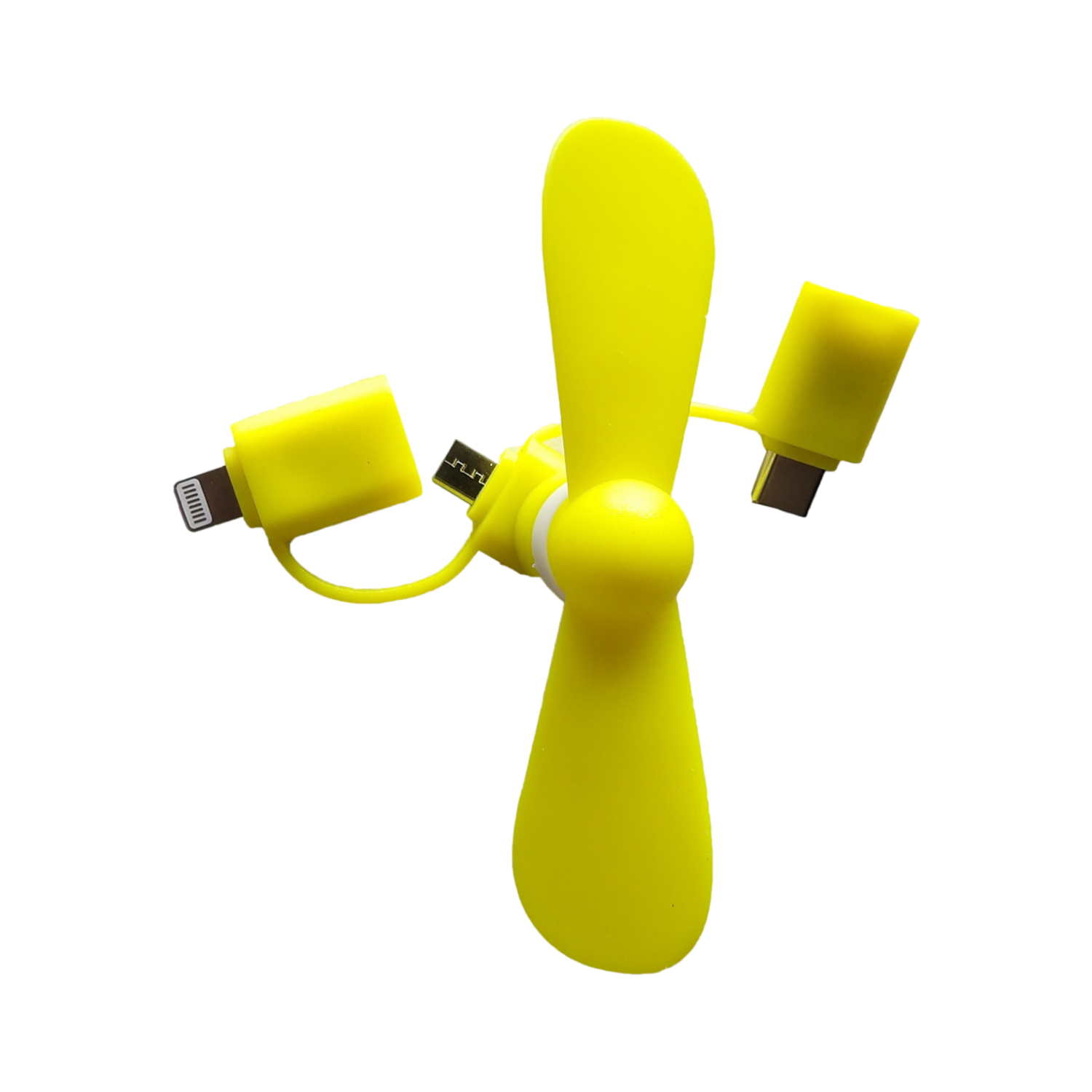 MYA MFYELLOW 3-in-1 Mini USB-ventilator afbeelding