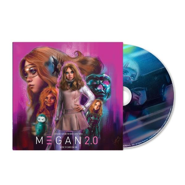 Albumcover für Megan 2.0. Zeigt mehrere Frauen, eine CD und Text. Überwiegend rosa mit Frauen mit verschiedenen Haarfarben.