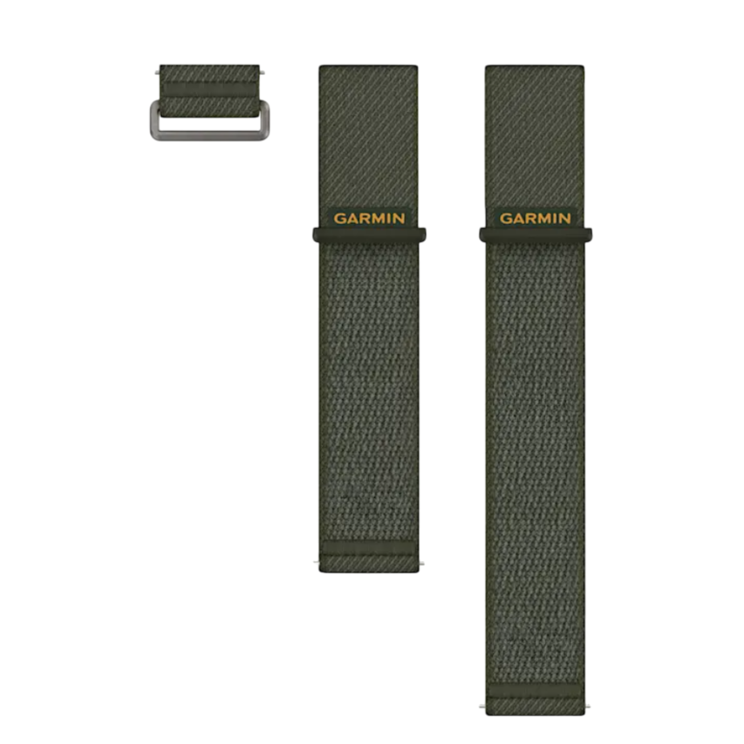 Garmin Groene Nylon Band Venu X1 24 Mm Horlogebandje Groen