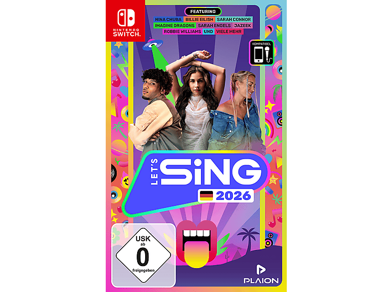 Let's Sing 2026 German Version - [Nintendo Switch]