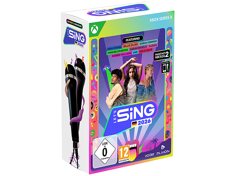 Let's Sing 2026 German Version [+ 2 Mics] - [Xbox Series X|S]