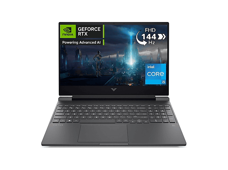 HP Victus 15-Fa2016Nl, 15,6", processore Intel Core I5 13420H, 16 GB, 512 GB Ssd, Mica Silver Notebook