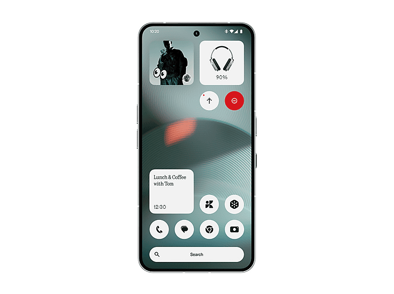 NothingPHONE (3) 16+512Gb, 512 GB, White Smartphone