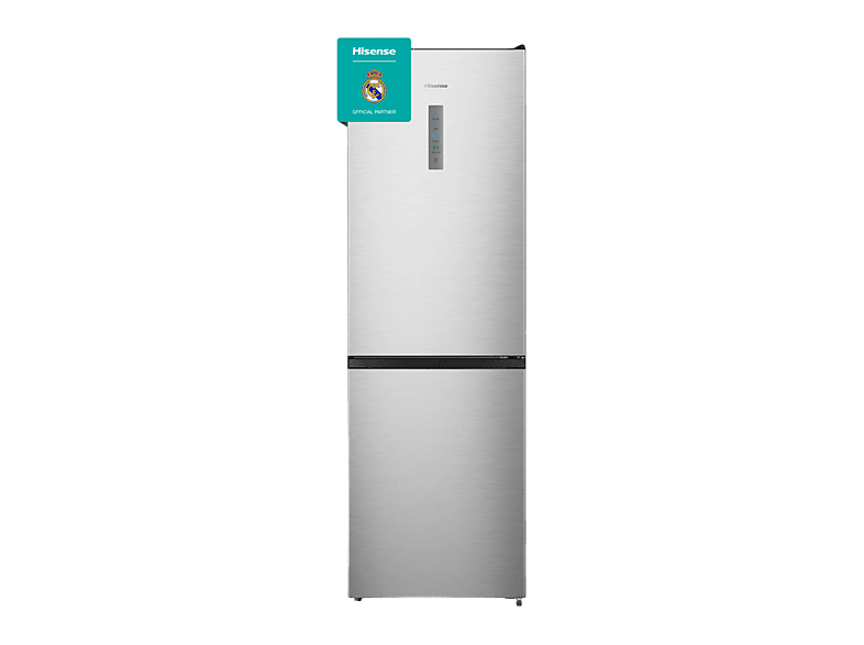REACONDICIONADO Seminuevo Muy bueno Frigorífico combi - Hisense RB390N4BCC, No Frost, 186 cm, 304 l, Micro Vents Cooling, Motor Inverter, Inox