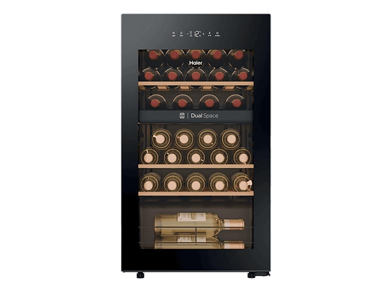 Haier Wine Bank 50 Serie 5 HWS32GDG Pose libre Noir 32 bouteille(s)