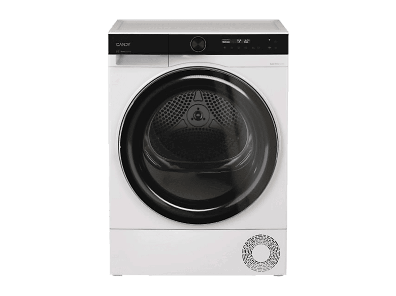CANDY BS H9N3B-S Wäschetrockner (9 kg, Weiss/Schwarz)