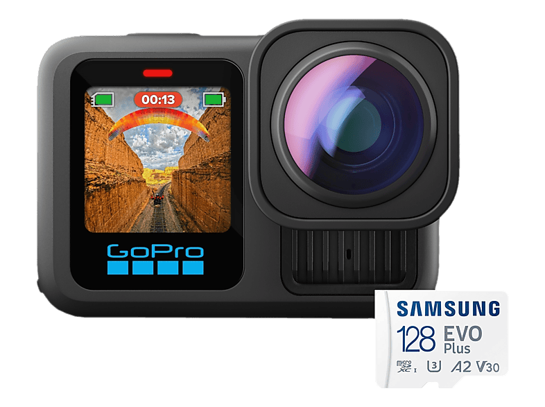 GOPRO HERO13 Ultra Wide Edition +MIC-SD 128GB Actioncam , WLAN, Touchscreen