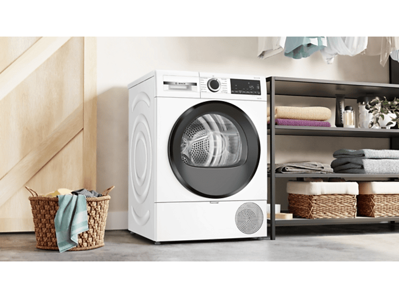 Bosch WQG 241031 Trockner (9 kg, EEK: D, 62 dB(A)), Weiß) — Foto 4 von 5