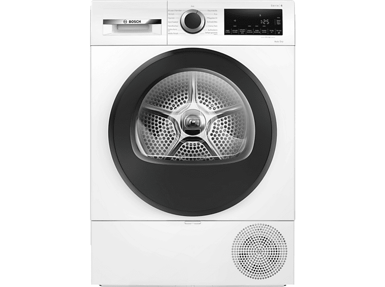 Bosch WQG 241031 Trockner (9 kg, EEK: D, 62 dB(A)), Weiß)