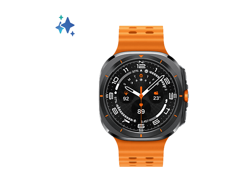 Smartwatch Samsung Galaxy Watch Ultra 2025 tytanowy szary LTE – zdjęcie 2