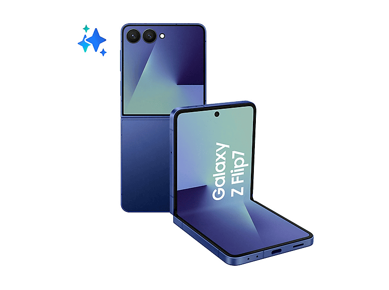 SAMSUNG Galaxy Z Flip7 256GB, 256 GB, Blue Shadow