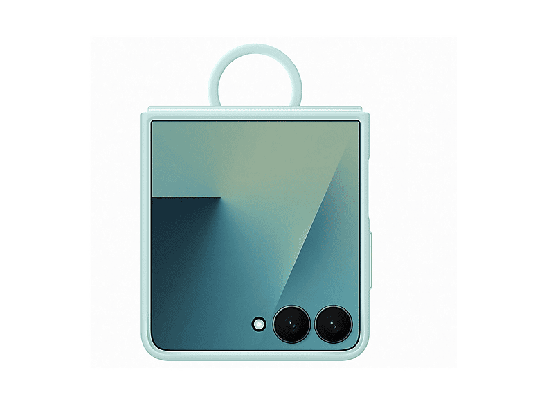 Samsung Ring Case Silicone, Cover per Galaxy ZFlip7,Mint