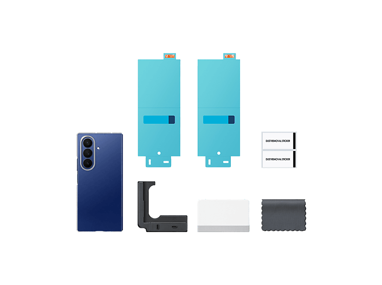 Funda + Protector pantalla - Samsung, Para Samsung Galaxy Z Fold7, Transparente