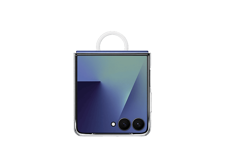 Funda - Samsung, Para Samsung Galaxy Z Flip7, De Silicona con anillo, Transparente