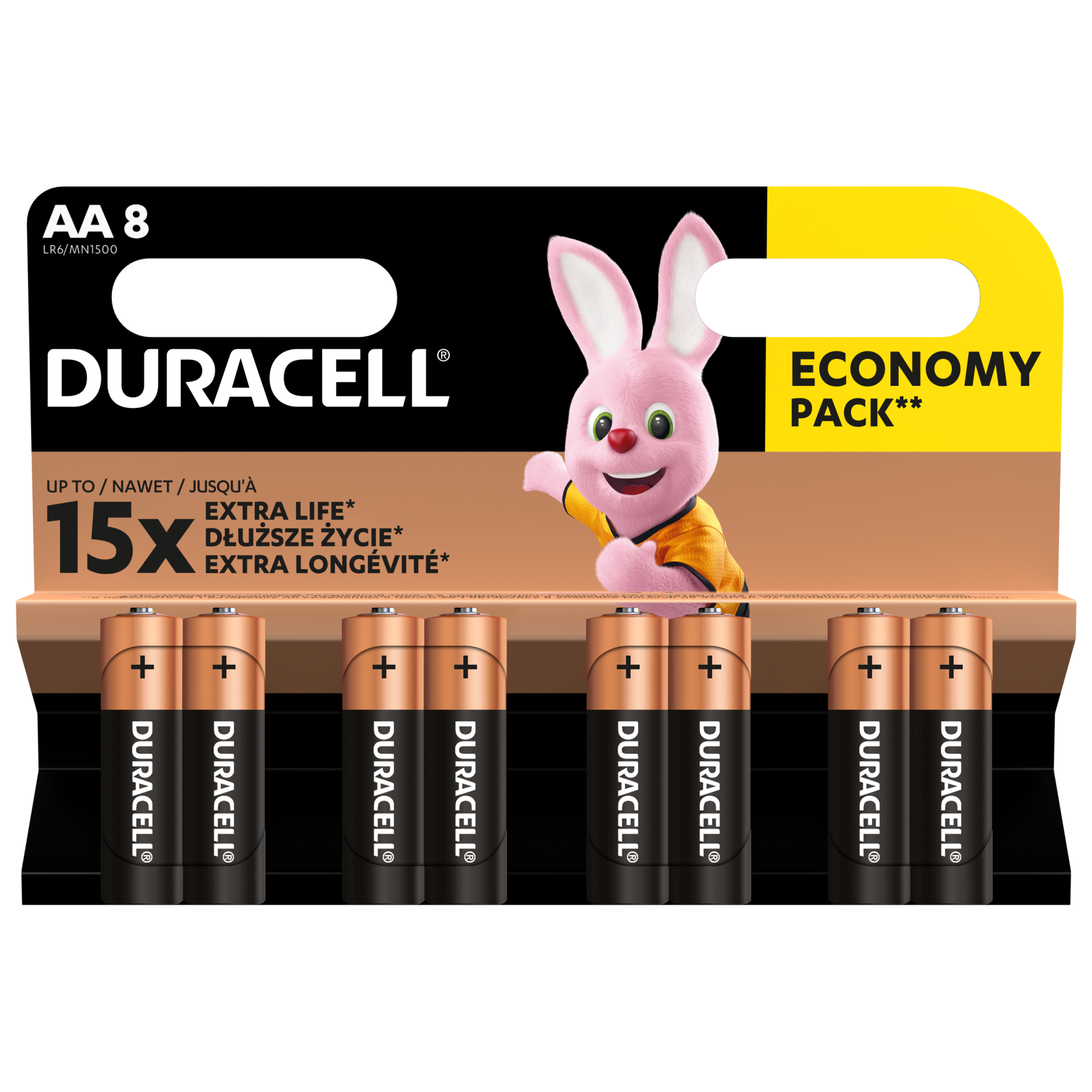 DURACELL BSC 8 db AA elem