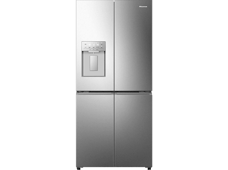 HISENSE RQ5P470SYID Kühlgefrierkombination (483 l, D, 1785 mm hoch, Inox-Optik)