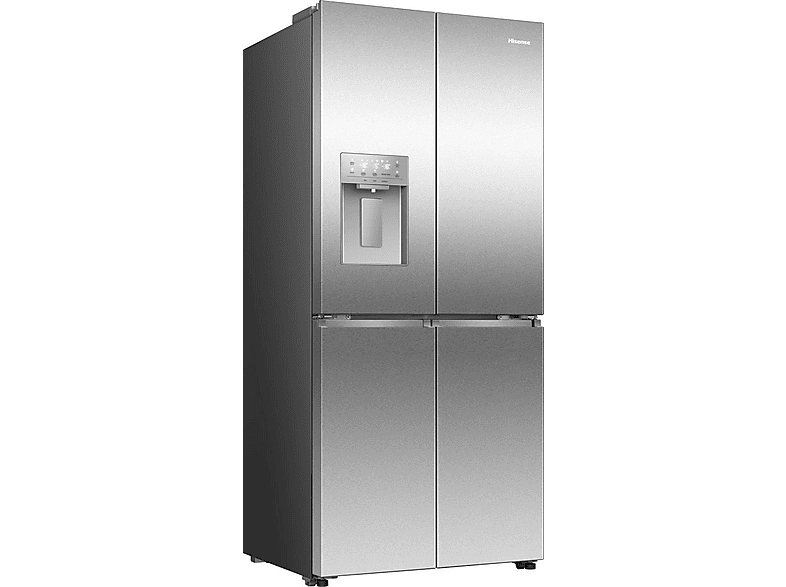 HISENSE RQ5P470SYID Kühlgefrierkombination (483 l, D, 1785 mm hoch, Inox-Optik)