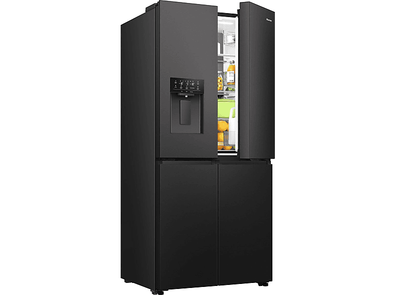 Thumbnail - HISENSE RQ5P470SYFD Kühlgefrierkombination (483 l, D, 1785 mm hoch, Schwarz)