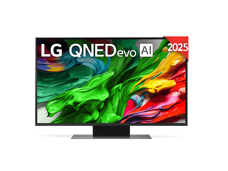 TV QNED MiniLED 43" - LG 43QNED87A6D, UHD 4K, Procesador Inteligente α7 AI Processor 4K Gen8, Smart TV, DVB-T2 (H.265), Ashed Blue