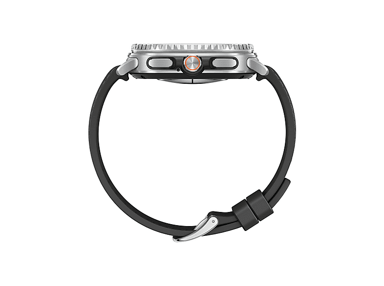 SAMSUNG Galaxy Watch8 Classic 46 mm Smartwatch PU/Kautschuk, 130-205 mm, Black