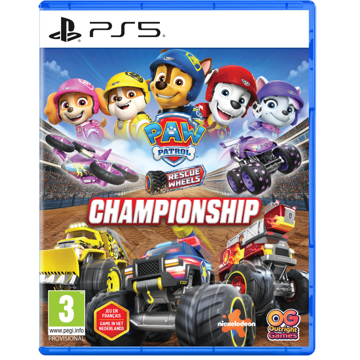 Namco Bandai Paw Patrol Rescue Wheels Championship - Playstation 5