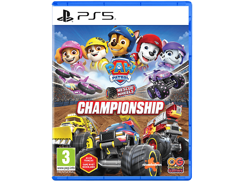 PAW Patrol Rescue Wheels: Championship PlayStation 5