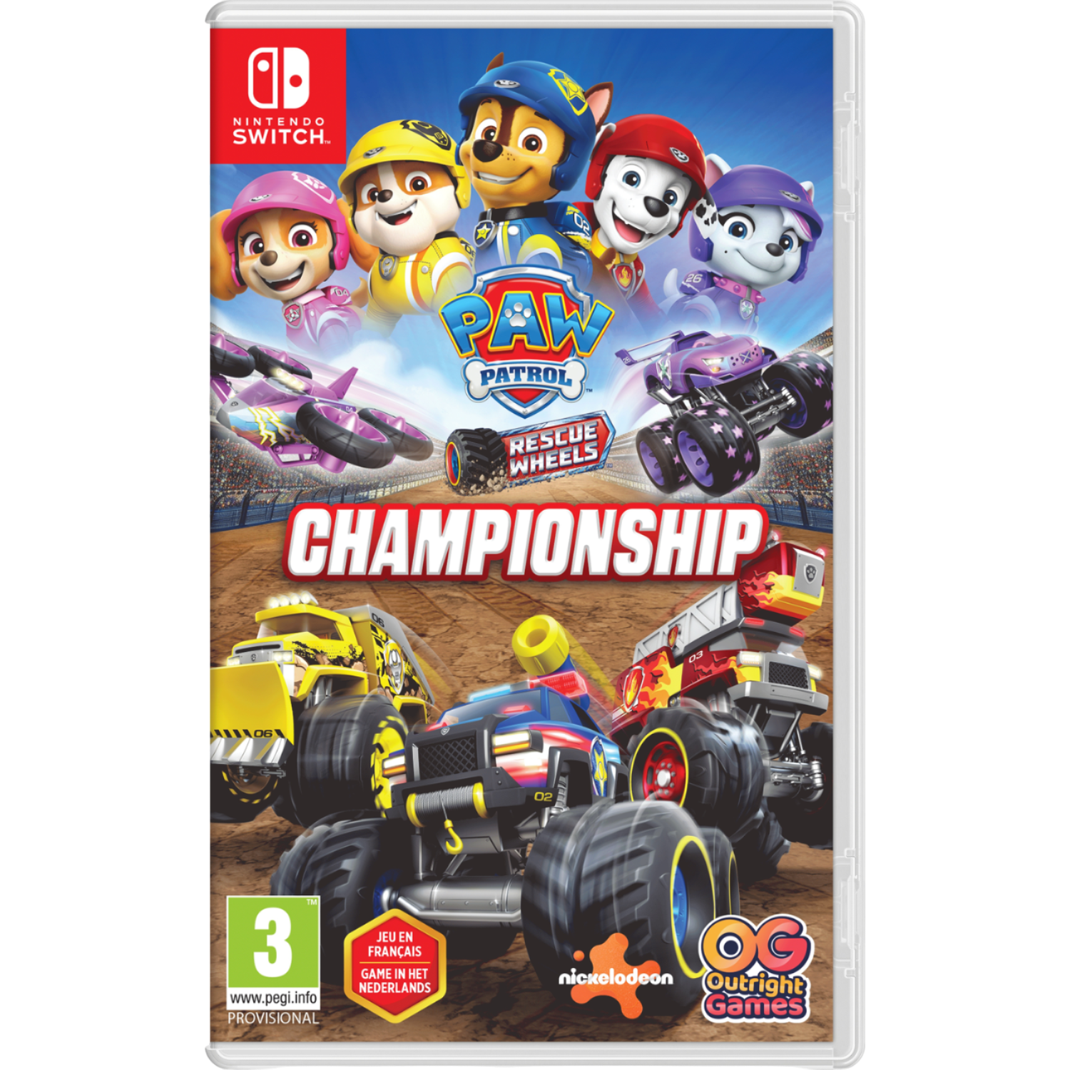 Namco Bandai Paw Patrol Rescue Wheels Championship - Nintendo Switch