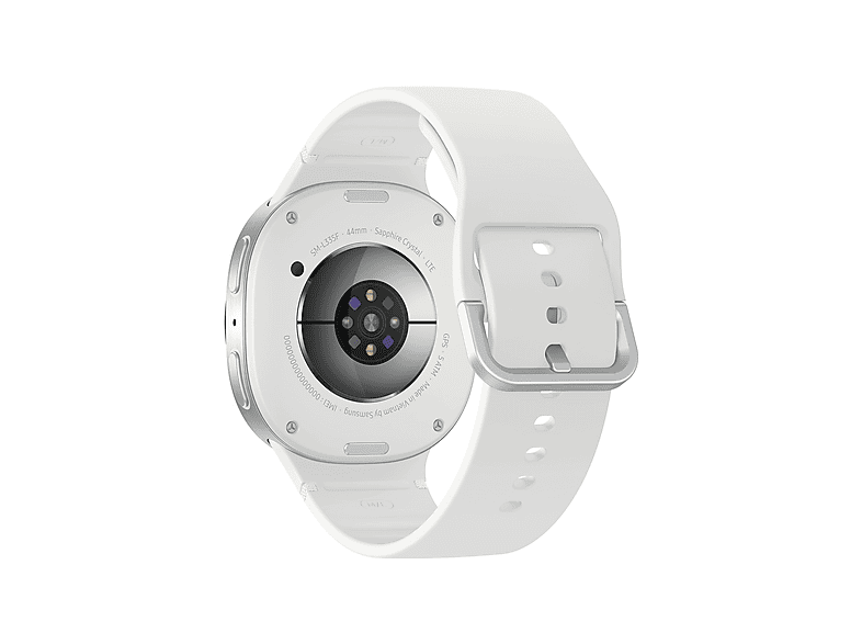 Thumbnail - SAMSUNG Galaxy Watch 8 LTE 44 mm Smartwatch Kautschuk, 145-205 mm, Silver