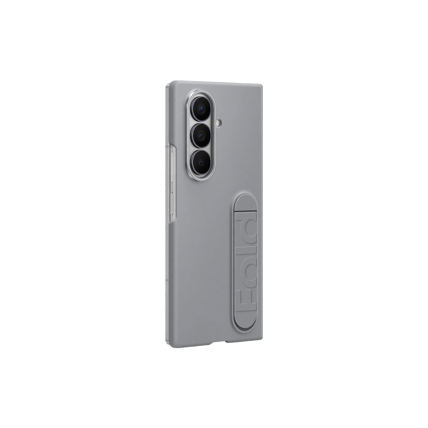 Funda + Protector pantalla - Samsung, Para Samsung Galaxy Z Fold7, De Silicona, Gris