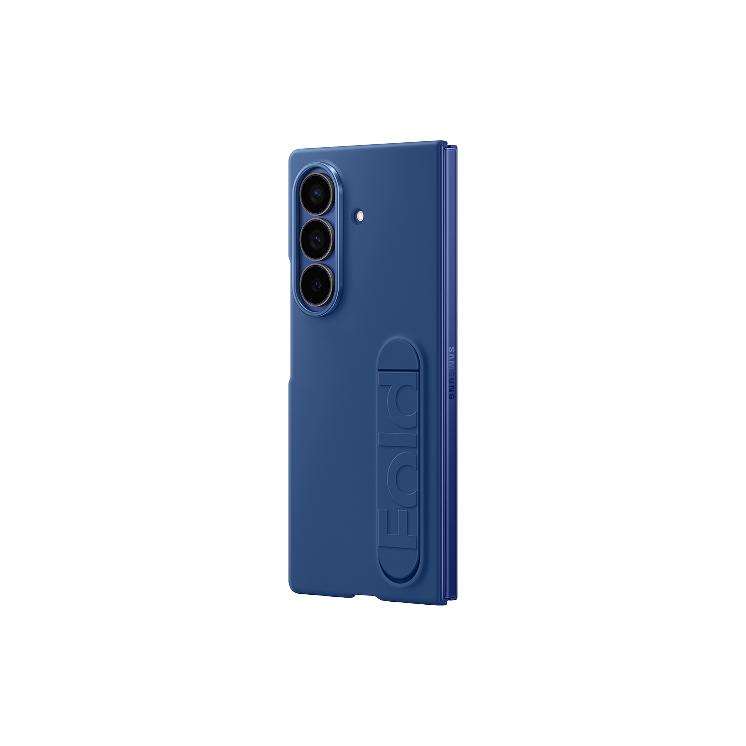 Funda + Protector pantalla - Samsung, Para Samsung Galaxy Z Fold7, De Silicona, Azul
